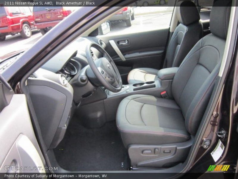 Black Amethyst / Black 2011 Nissan Rogue SL AWD