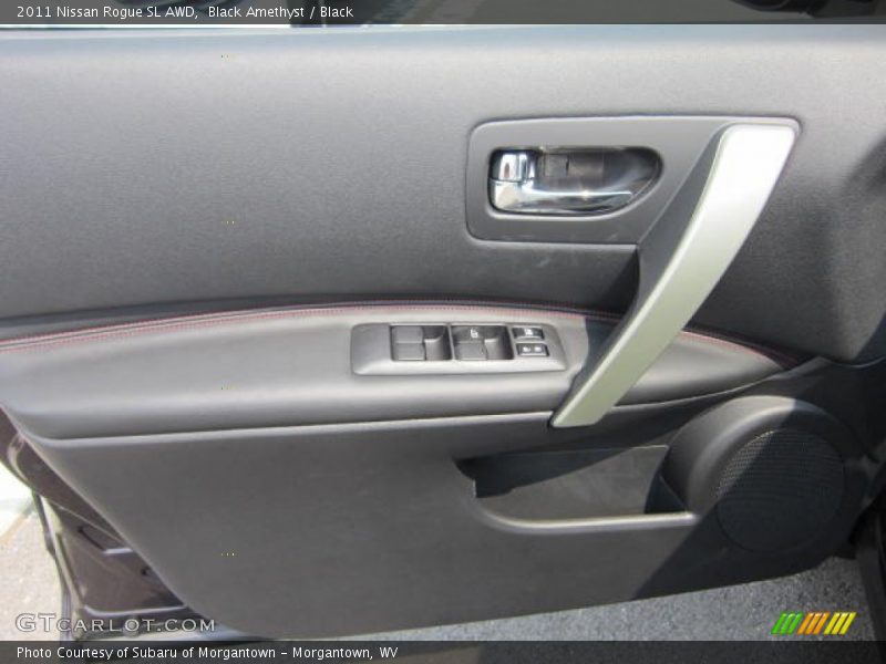 Black Amethyst / Black 2011 Nissan Rogue SL AWD