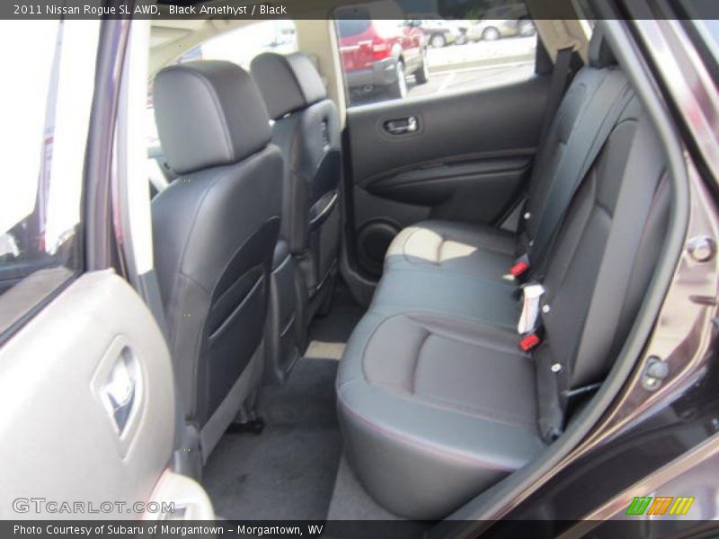 Black Amethyst / Black 2011 Nissan Rogue SL AWD