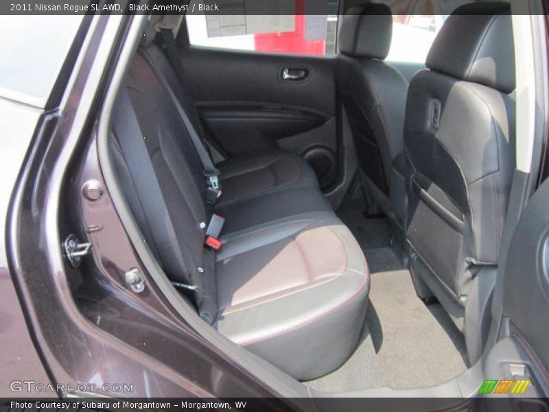 Black Amethyst / Black 2011 Nissan Rogue SL AWD