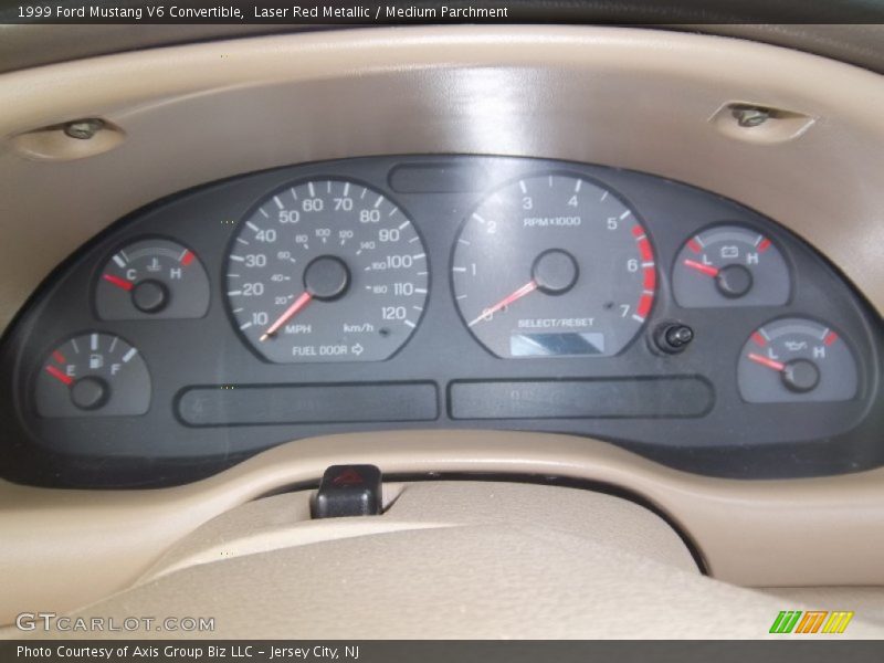  1999 Mustang V6 Convertible V6 Convertible Gauges