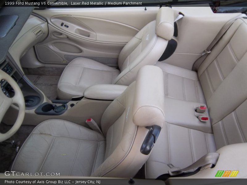  1999 Mustang V6 Convertible Medium Parchment Interior