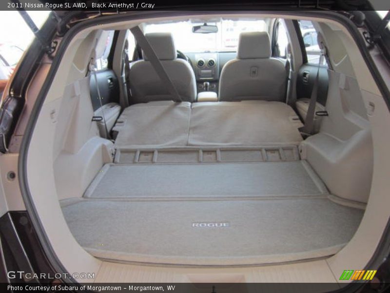 Black Amethyst / Gray 2011 Nissan Rogue SL AWD