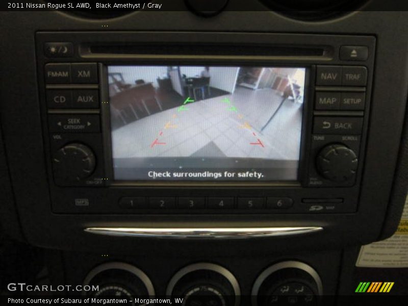 Black Amethyst / Gray 2011 Nissan Rogue SL AWD