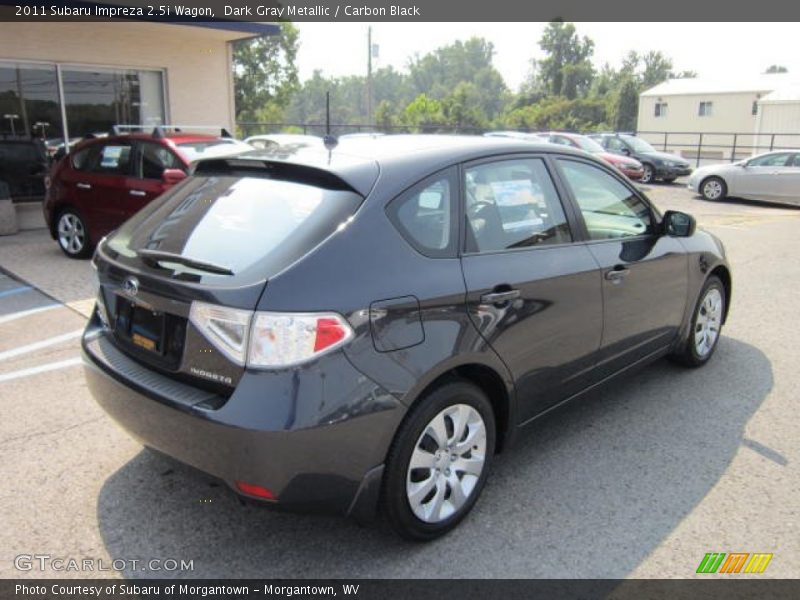 Dark Gray Metallic / Carbon Black 2011 Subaru Impreza 2.5i Wagon