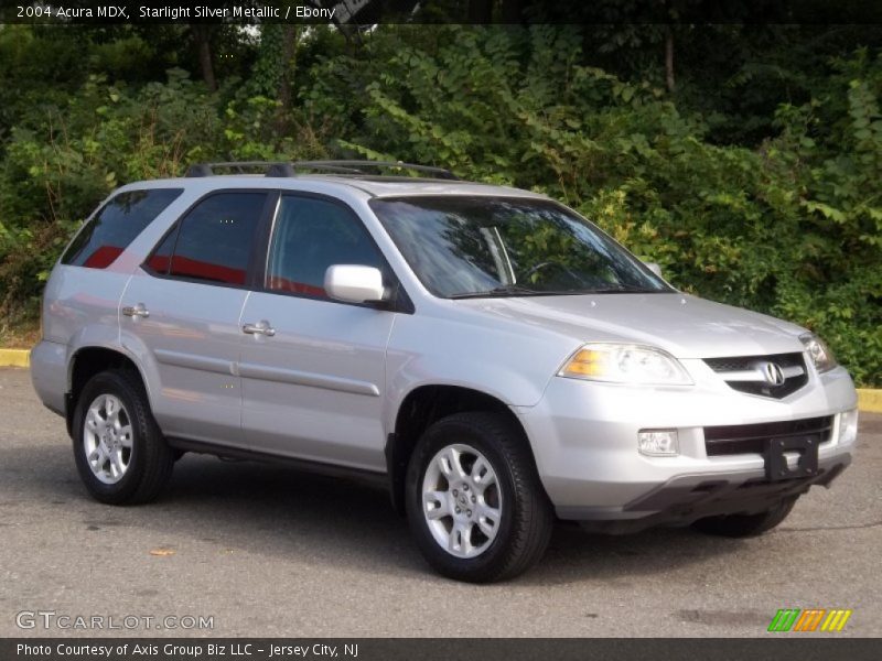 Starlight Silver Metallic / Ebony 2004 Acura MDX