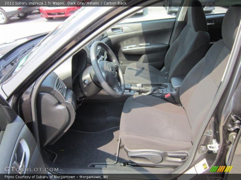 Dark Gray Metallic / Carbon Black 2011 Subaru Impreza 2.5i Wagon