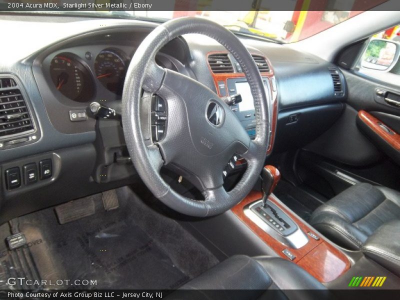 Starlight Silver Metallic / Ebony 2004 Acura MDX