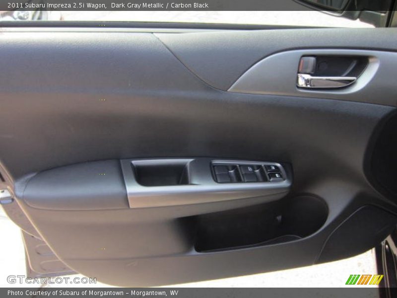 Dark Gray Metallic / Carbon Black 2011 Subaru Impreza 2.5i Wagon