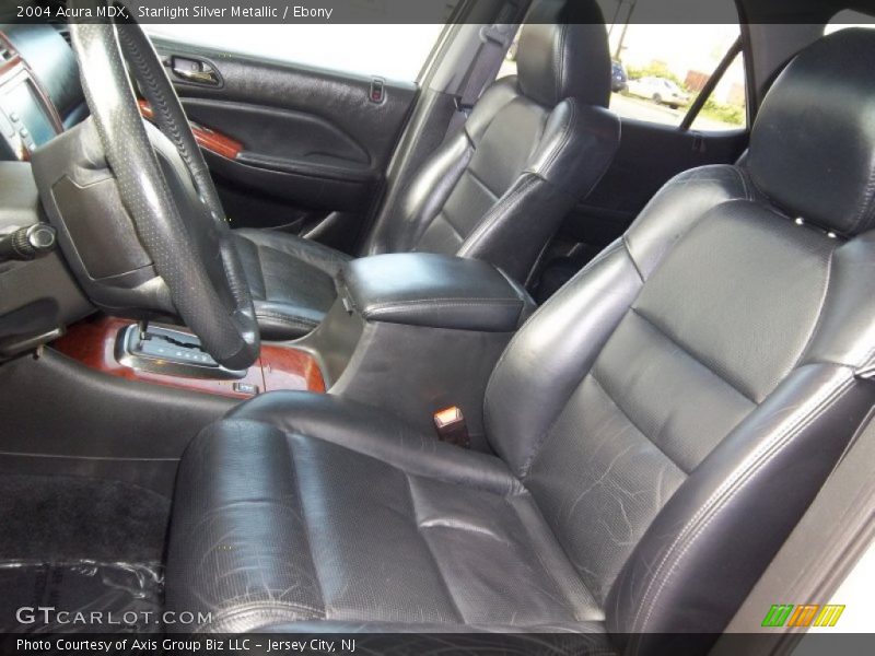 Starlight Silver Metallic / Ebony 2004 Acura MDX