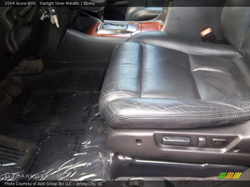Starlight Silver Metallic / Ebony 2004 Acura MDX
