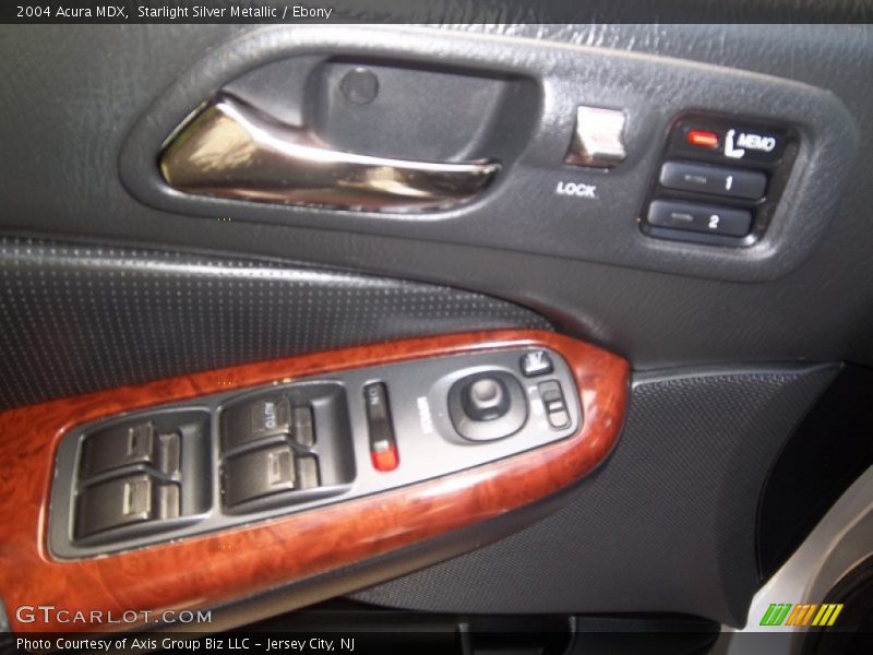 Starlight Silver Metallic / Ebony 2004 Acura MDX