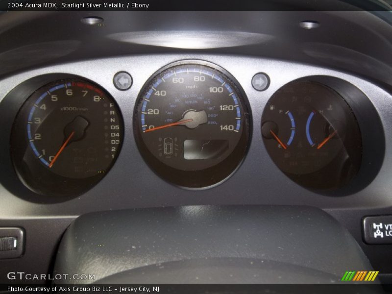 Starlight Silver Metallic / Ebony 2004 Acura MDX