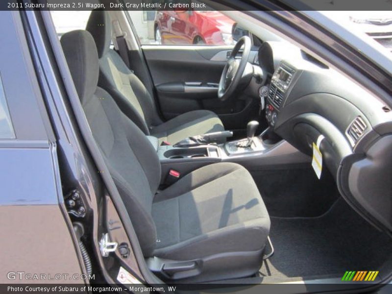 Dark Gray Metallic / Carbon Black 2011 Subaru Impreza 2.5i Wagon