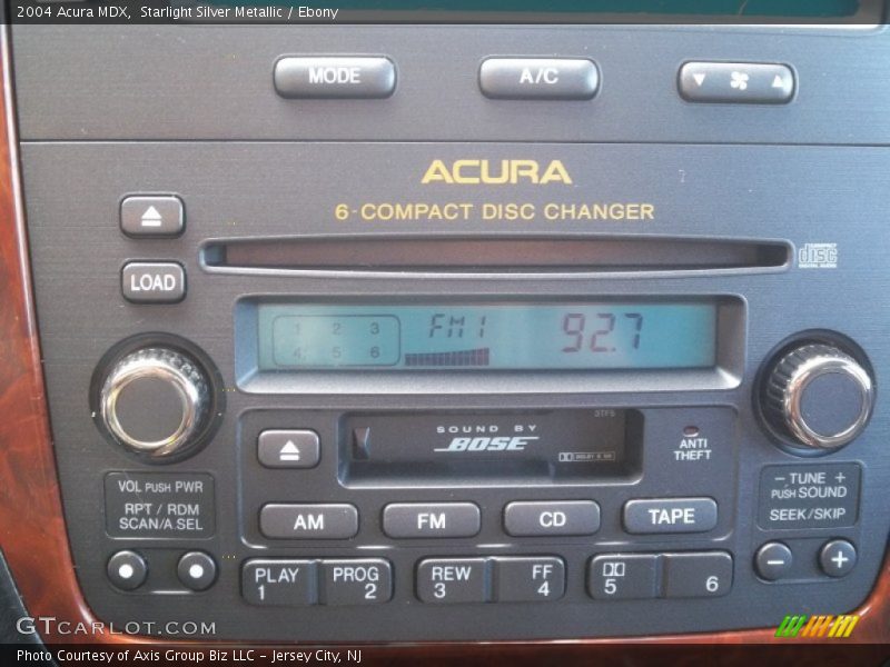 Starlight Silver Metallic / Ebony 2004 Acura MDX