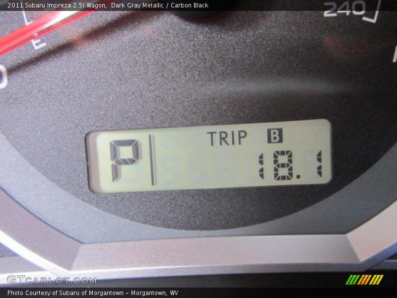 Dark Gray Metallic / Carbon Black 2011 Subaru Impreza 2.5i Wagon