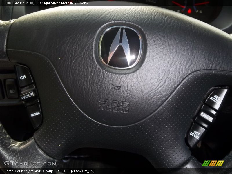 Starlight Silver Metallic / Ebony 2004 Acura MDX