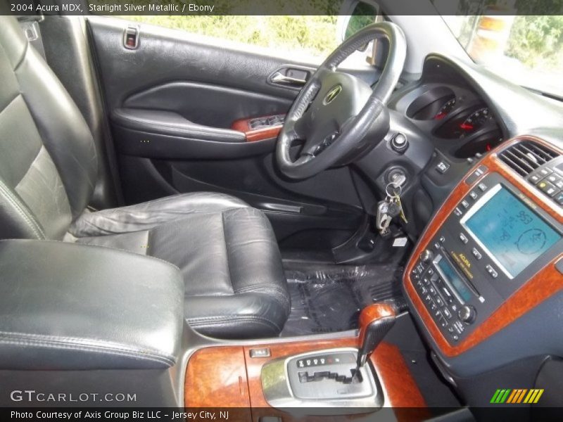 Starlight Silver Metallic / Ebony 2004 Acura MDX