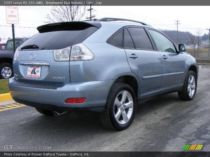 Breakwater Blue Metallic / Light Gray 2005 Lexus RX 330 AWD