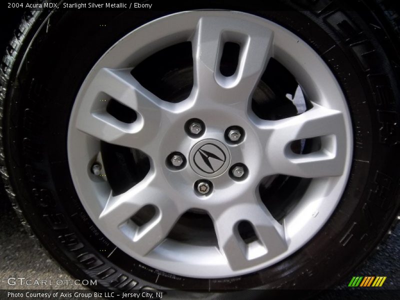 Starlight Silver Metallic / Ebony 2004 Acura MDX