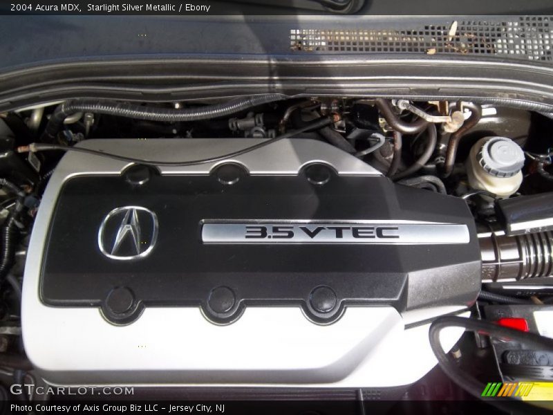 Starlight Silver Metallic / Ebony 2004 Acura MDX
