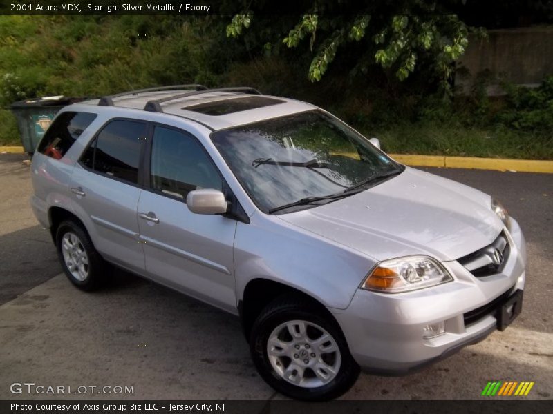 Starlight Silver Metallic / Ebony 2004 Acura MDX