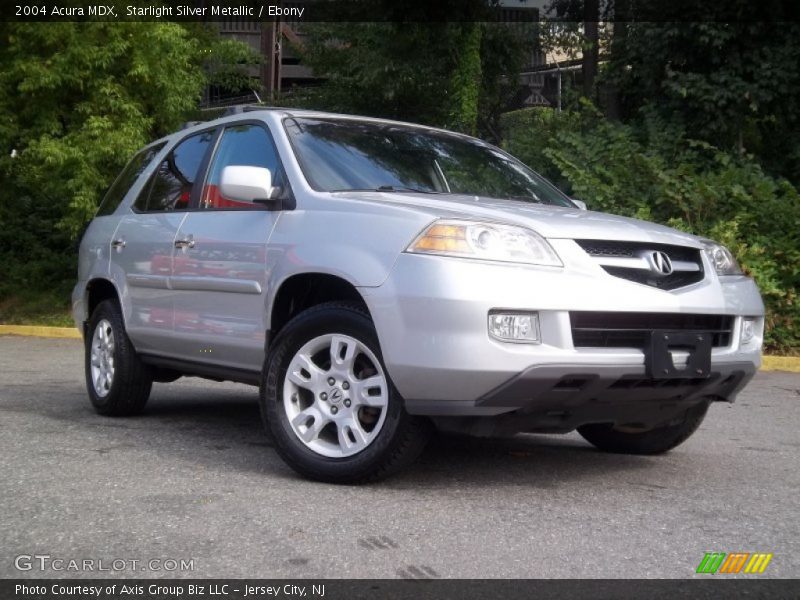 Starlight Silver Metallic / Ebony 2004 Acura MDX
