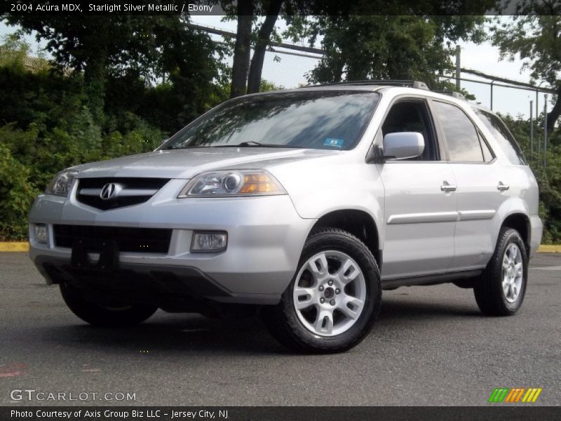 Starlight Silver Metallic / Ebony 2004 Acura MDX