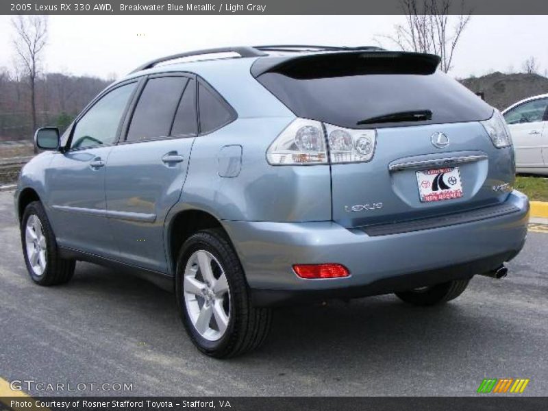 Breakwater Blue Metallic / Light Gray 2005 Lexus RX 330 AWD
