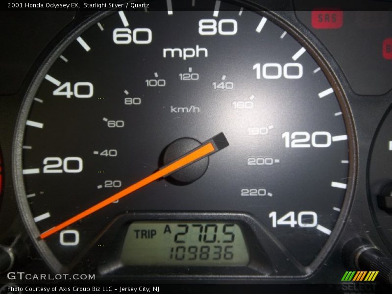 Starlight Silver / Quartz 2001 Honda Odyssey EX