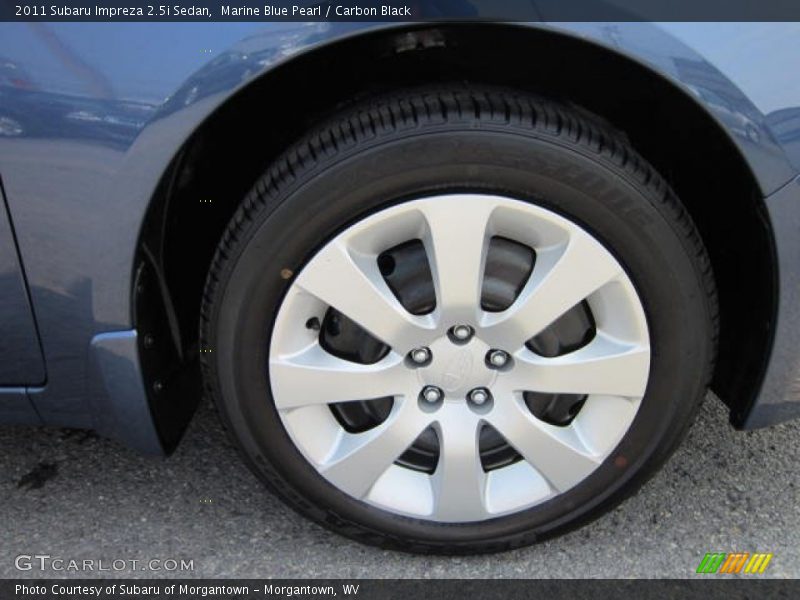 Marine Blue Pearl / Carbon Black 2011 Subaru Impreza 2.5i Sedan