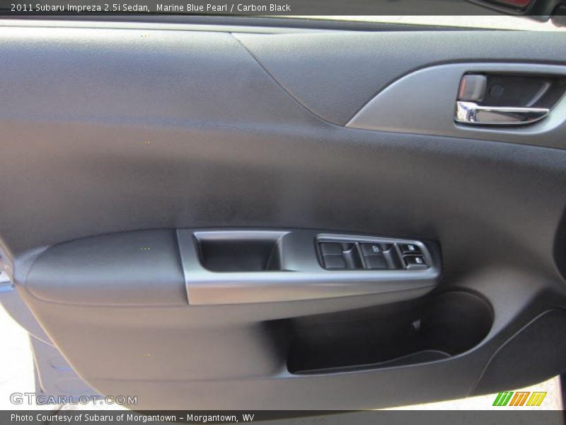 Marine Blue Pearl / Carbon Black 2011 Subaru Impreza 2.5i Sedan