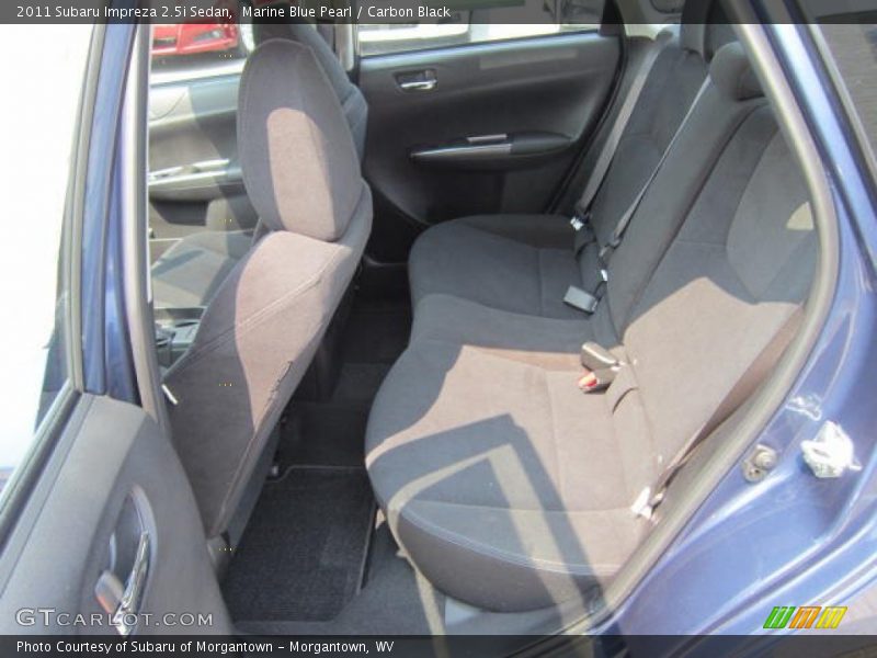 Marine Blue Pearl / Carbon Black 2011 Subaru Impreza 2.5i Sedan