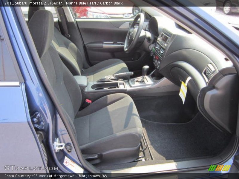 Marine Blue Pearl / Carbon Black 2011 Subaru Impreza 2.5i Sedan