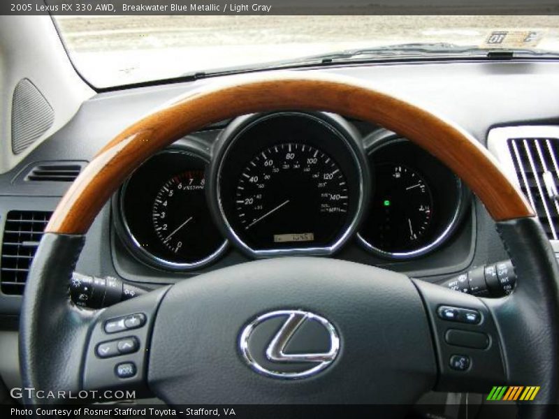 Breakwater Blue Metallic / Light Gray 2005 Lexus RX 330 AWD