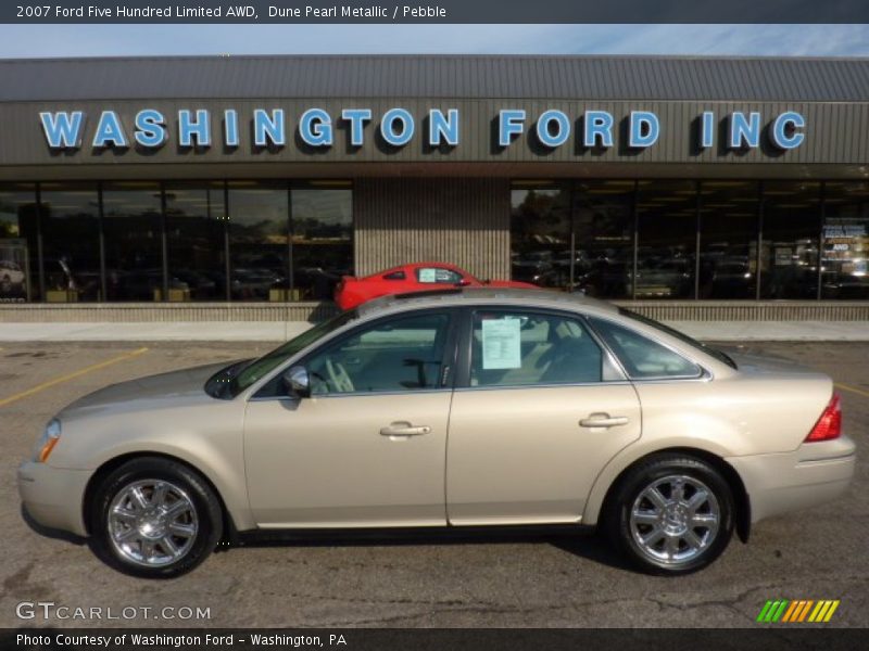 Dune Pearl Metallic / Pebble 2007 Ford Five Hundred Limited AWD