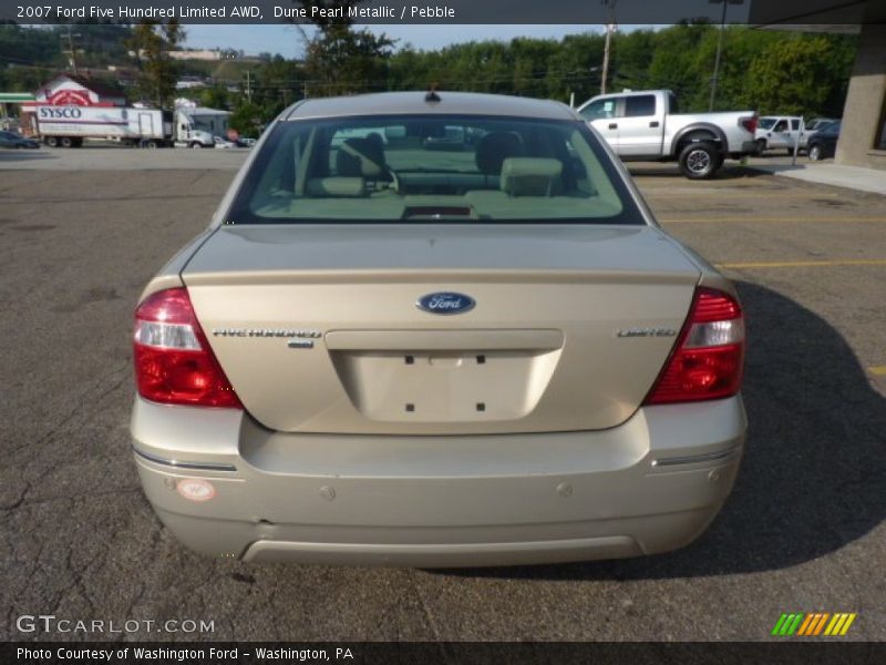 Dune Pearl Metallic / Pebble 2007 Ford Five Hundred Limited AWD