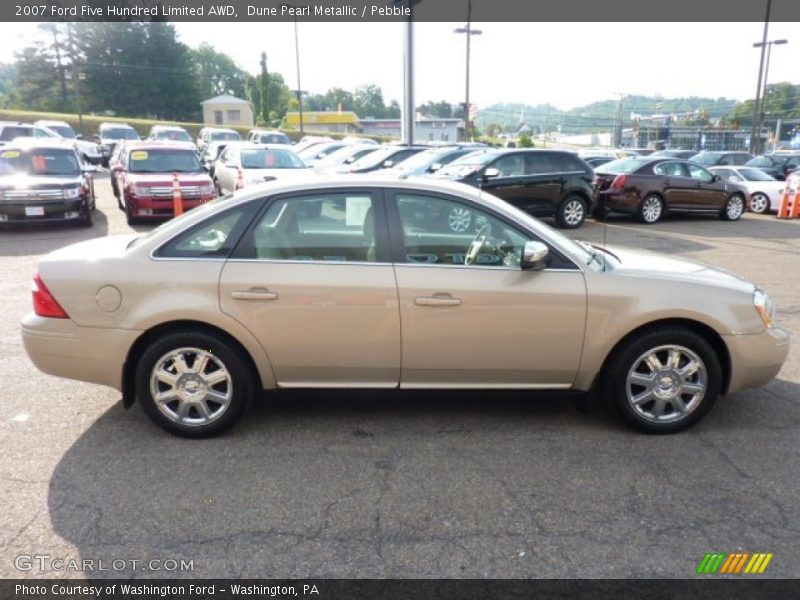 Dune Pearl Metallic / Pebble 2007 Ford Five Hundred Limited AWD