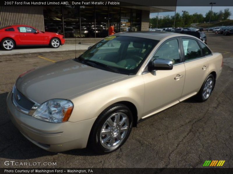 Dune Pearl Metallic / Pebble 2007 Ford Five Hundred Limited AWD