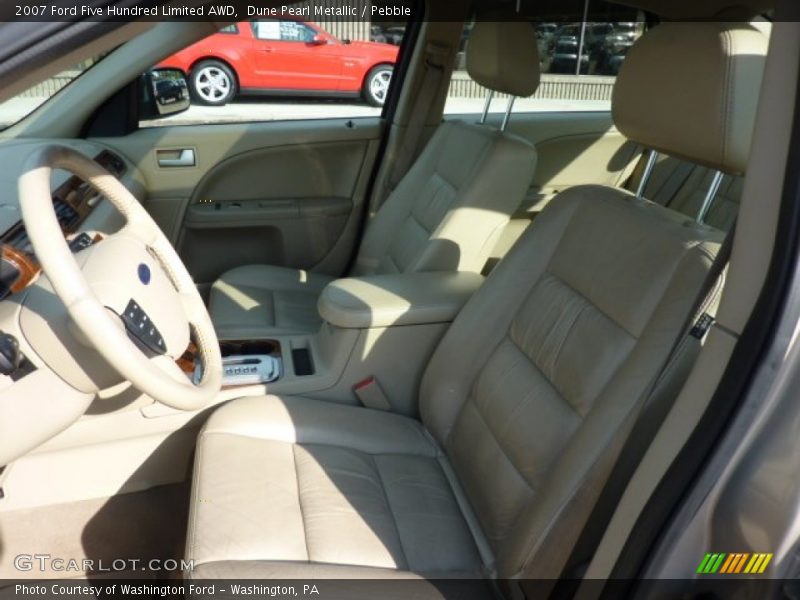Dune Pearl Metallic / Pebble 2007 Ford Five Hundred Limited AWD