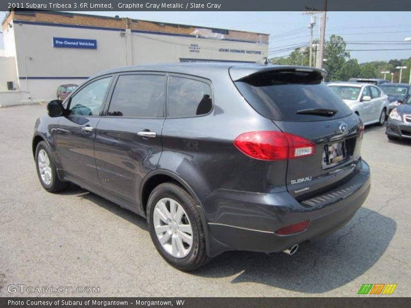 Graphite Gray Metallic / Slate Gray 2011 Subaru Tribeca 3.6R Limited