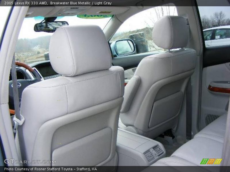 Breakwater Blue Metallic / Light Gray 2005 Lexus RX 330 AWD