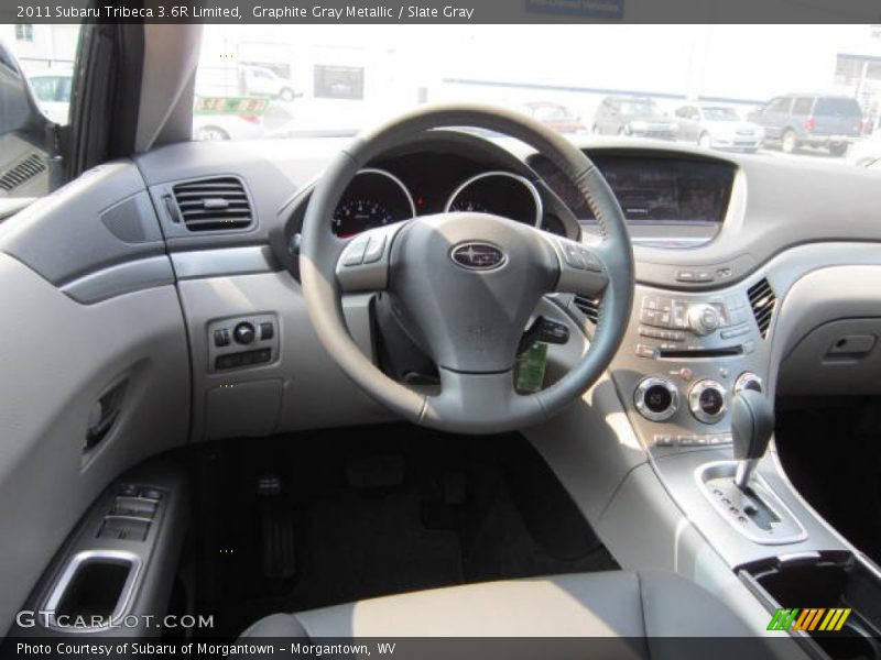 Graphite Gray Metallic / Slate Gray 2011 Subaru Tribeca 3.6R Limited