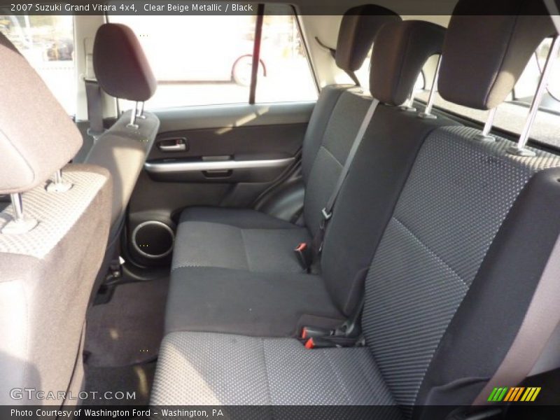  2007 Grand Vitara 4x4 Black Interior