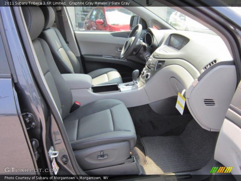 Graphite Gray Metallic / Slate Gray 2011 Subaru Tribeca 3.6R Limited