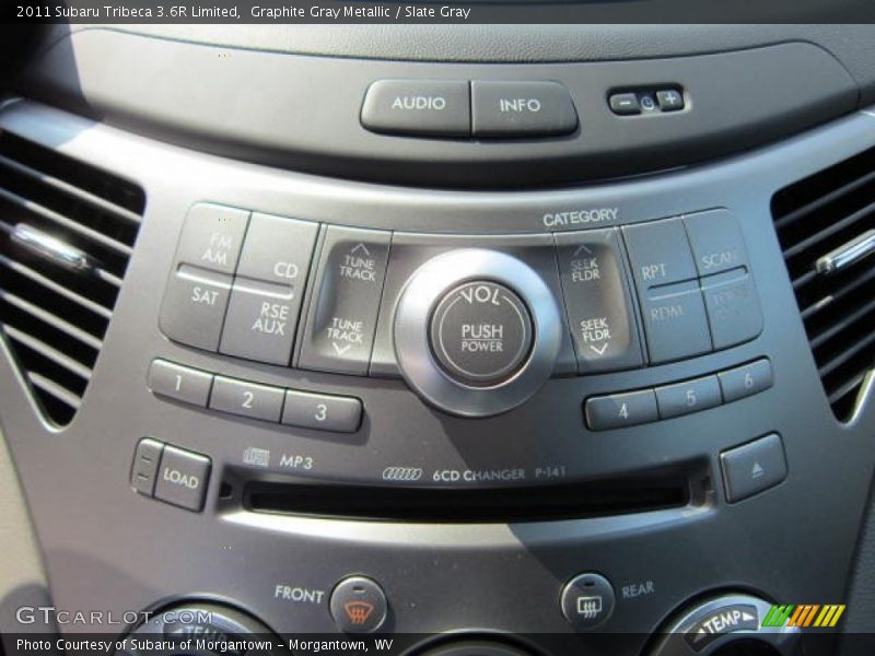Audio System of 2011 Tribeca 3.6R Limited