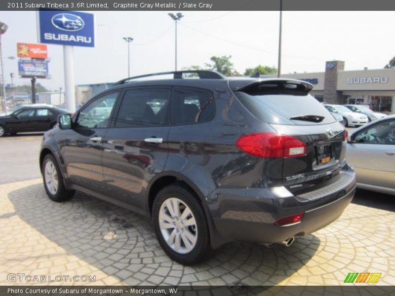 Graphite Gray Metallic / Slate Gray 2011 Subaru Tribeca 3.6R Limited