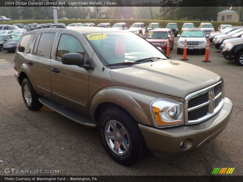 Light Khaki Metallic / Khaki 2004 Dodge Durango Limited 4x4