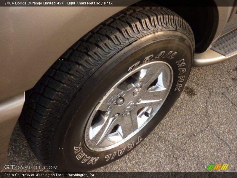 Light Khaki Metallic / Khaki 2004 Dodge Durango Limited 4x4
