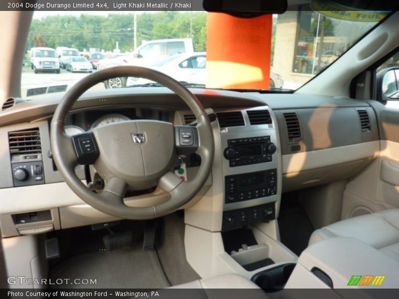 Dashboard of 2004 Durango Limited 4x4